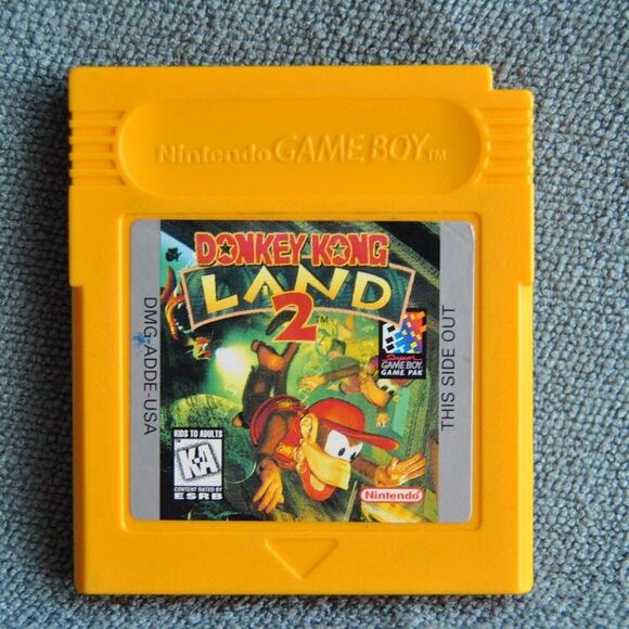 Nintendo Game Boy Donkey Kong Land 2 - Picture 1 of 2